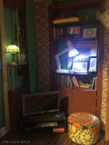 Sherlockova obývačka - krb